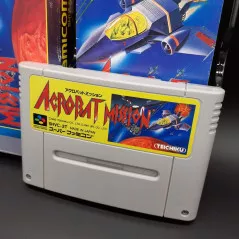 アクロバットミッション Super Famicom Japan Game Nintendo SFC Shmup Shooting Teichiku  SHVC-2T