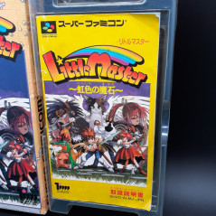 LITTLE MASTER Super Famicom Japan Game Nintendo SFC RPG Simulation SHVC-P-ALMJ