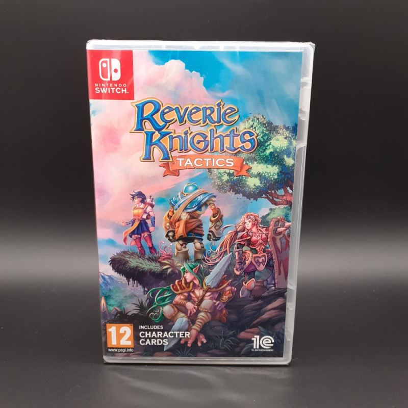 REVERIE KNIGHTS Tactics +CCards Nintendo Switch Euro Game In EN-DE-PT Neuf/NewSealed RPG Strategy