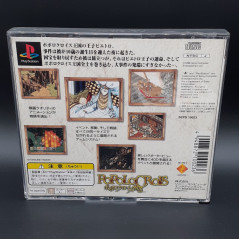 POPOLOCROIS Monogatari +Stickers PS1 Japan Game Playstation 1 PS One RPG Sony 1996
