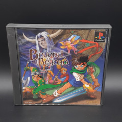 Beyond The Beyond (Wth Spine Card&Stickers, No Manual) PS1 Japan Game Playstation 1 PS One Action RPG Camelot 1995