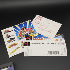 MOTOR TOON GRAND PRIX +Spine/Reg.Card&Stickers PS1 Japan Game Playstation 1 PS One Racing Sony 1994