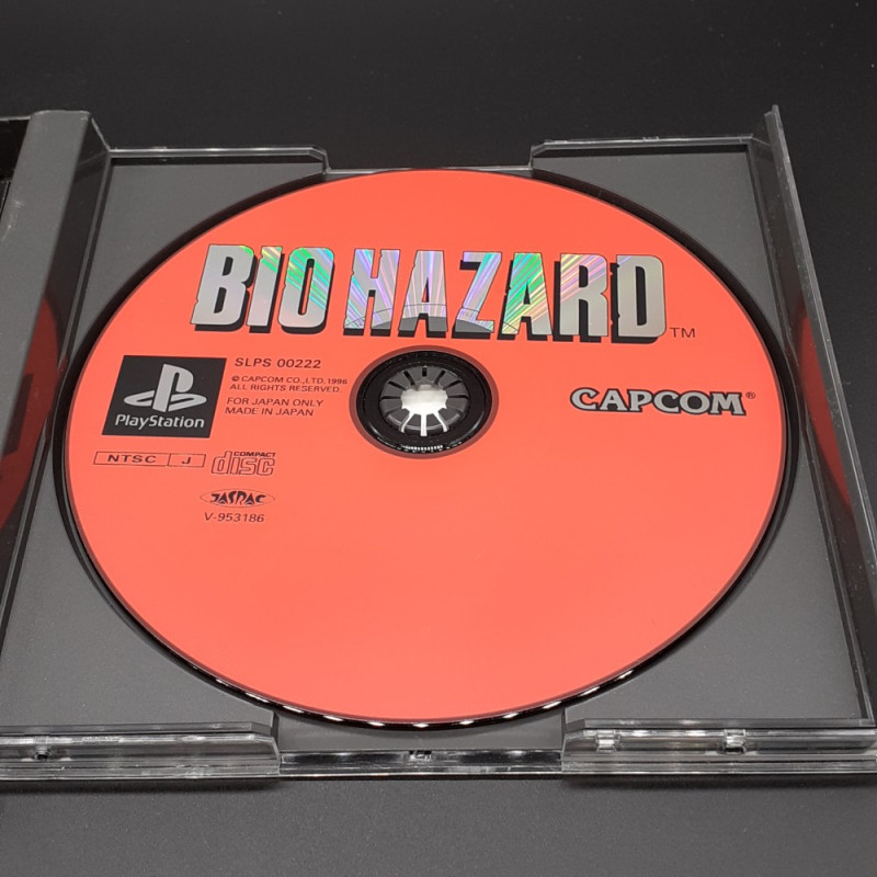 BIOHAZARD +Spine&RegCard PS1 Japan Game Playstation Resident Evil Bio ...