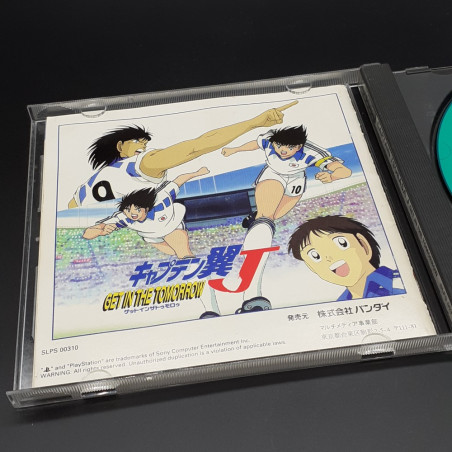 キャプテン翼J PS1 Japan Game Playstation 1 PS One Oliv et Tom Manga Anime Soccer