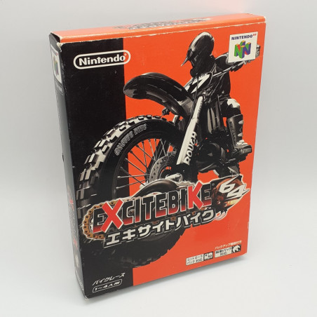 EXCITE BIKE 64 Nintendo N64 Japan Game Excitebike 4P Racing