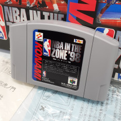 NBA IN THE ZONE'98 Nintendo 64 Japan Game N64 Basketball Zone 98 Konami