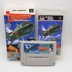 THUNDERBIRDS Super Famicom Japan Game Nintendo SFC Thunder Birds Shooting Action SHVC-T5