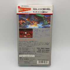 THUNDERBIRDS Super Famicom Japan Game Nintendo SFC Thunder Birds Shooting Action SHVC-T5