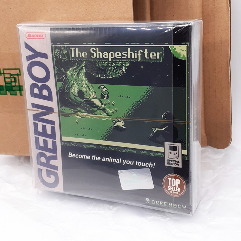 The Shapeshifter GreenBoy Games Special Ed. For Game Boy Gameboy Green