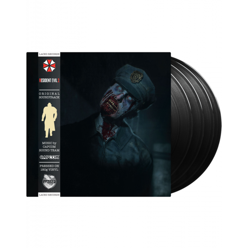 RESIDENT EVIL 2 Original Soundtrack 4LP Vinyle Records Game Music OST New Sealed