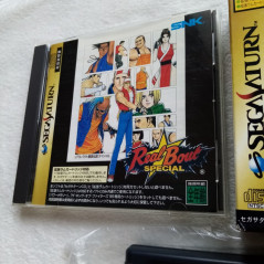 Real Bout Garou Densetsu Special With Ram Card Set Edition Sega Saturn Japan Ver. Fighting SNK 1996 Fatal Fury