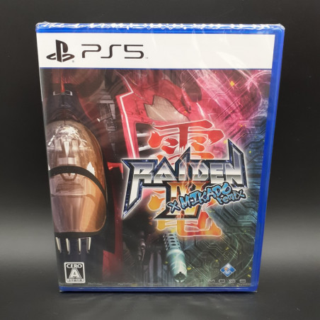 RAIDEN IV X MIKADO Remix PS5 Japan Game Neuf/New Sealed Playstation 5 Shooting Shmup MOSS