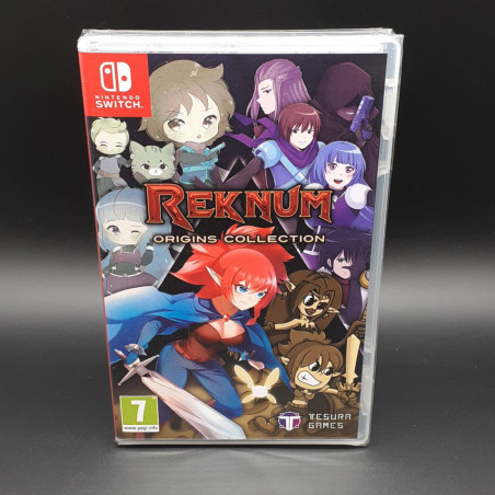 REKNUM Origins Collection (Ploid Saga+DX+Cheri Dreamland) Switch Euro Game NEW Tesura Games