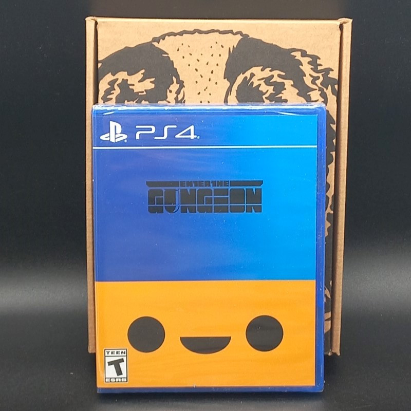 Enter The Gungeon(ALTERNATIVE COVER)(2500 copies)SONY PS4 USA New/Sealed SPECIAL RESERVE GAMES DEVOLVER Action, Aventure