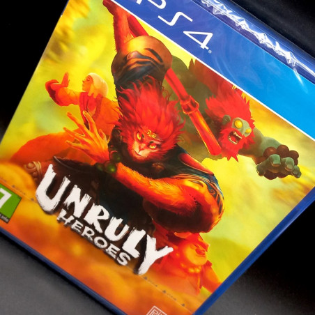 Unruly Heroes (1000Ex) PS4 Pix'n Love NEW Game in EN-FR-ES-IT-DE-JP-KR-PT  Action Combat Plateformes