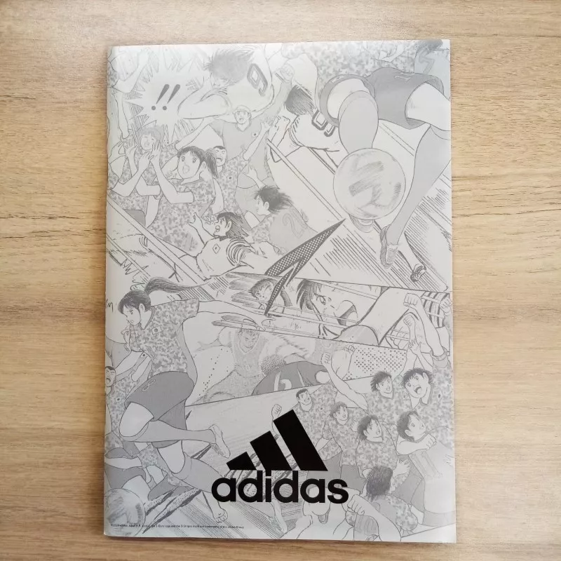 Captain Tsubasa 40th Anniversary Adidas Original Notebook Japan Official Goods (Oliv et Tom)