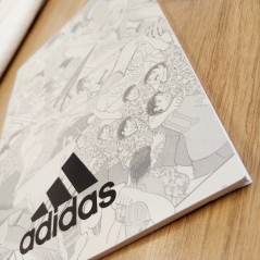 Captain Tsubasa 40th Anniversary Adidas Original Notebook (cahier, note) Japan Official Goods (Oliv et Tom)
