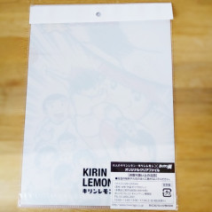 Captain Tsubasa / Otona Kirin Lemon Original A4 Clearfile  (pochette clear file C) Japan Official Goods (Oliv et Tom)