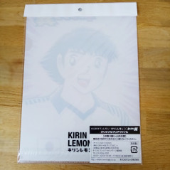 Captain Tsubasa / Otona Kirin Lemon Original A4 Clearfile  (pochette clear file D) Japan Official Goods (Oliv et Tom)