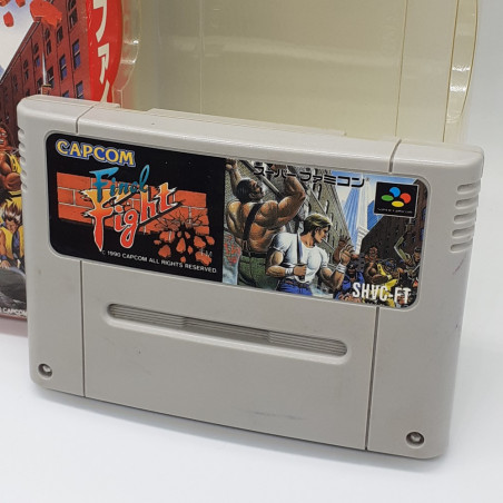 Final Fight (No Manual) Super Famicom Nintendo SFC Japan Ver. Beat'em All Capcom SHVC-FT
