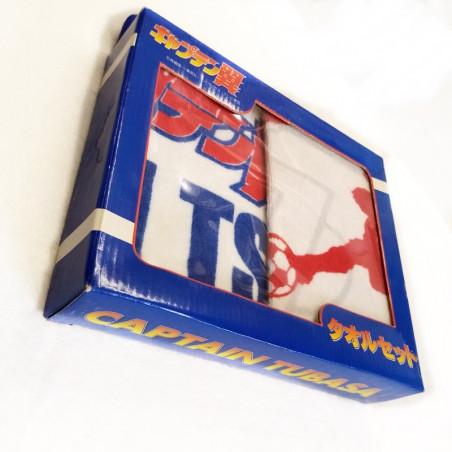 Captain Tsubasa Retro Original Towel Set (Serviettes x2) Japan Official Goods (Oliv et Tom)