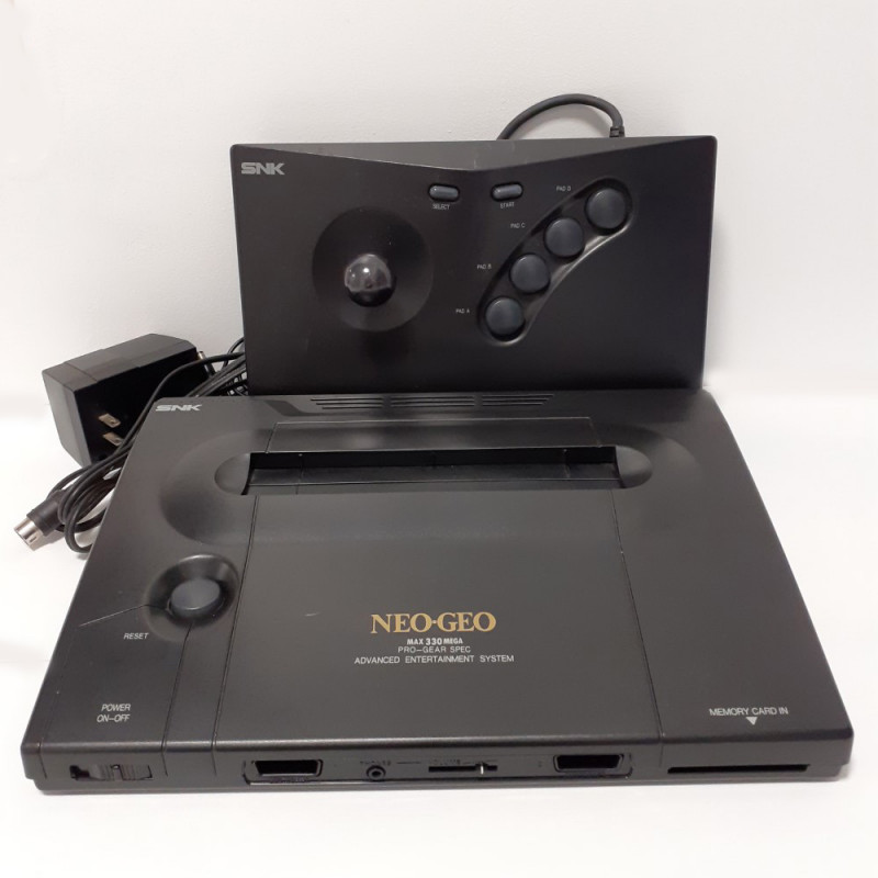 Console SNK Neo Geo AES Japan Ver. Neogeo System Cartouche NEO-O n199220 Working