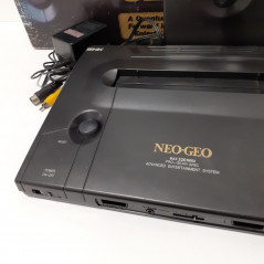 Console SNK Neo Geo AES Japan Ver. Neogeo System Cartouche n178647 Box Matching / Working