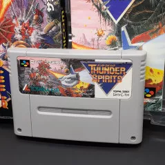 Thunder Spirits Super Famicom Japan Nintendo SFC Game Shooting Shmup Tecno  soft Toshiba EMI 1991