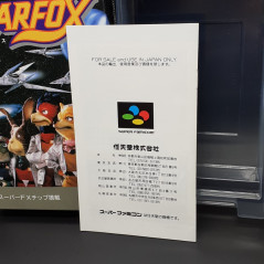 STARFOX Super Famicom Japan Nintendo SFC Game Near New! 3D Shooting 1993 SHVC-FO