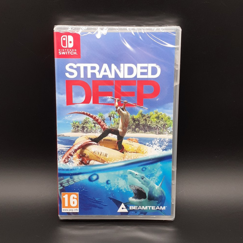 STRANDED DEEP Nintendo Switch FR Game In EN-FR-DE-ES-IT-JP Neuf/NewSealed Adventure Survival