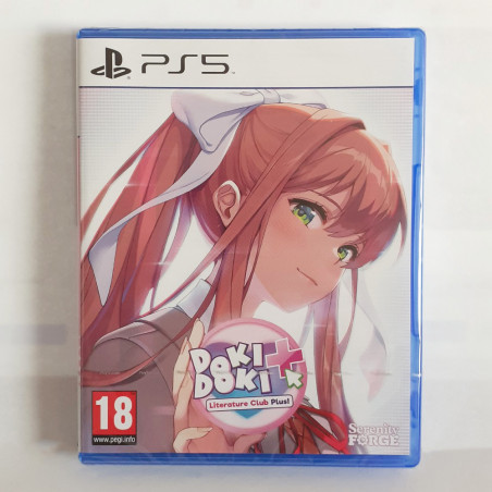 DOKI DOKI Literature Club Plus +Goods PS5 Euro Game in EN-FR-ES-DE-IT-PT-KR New Horror Visual Adventure