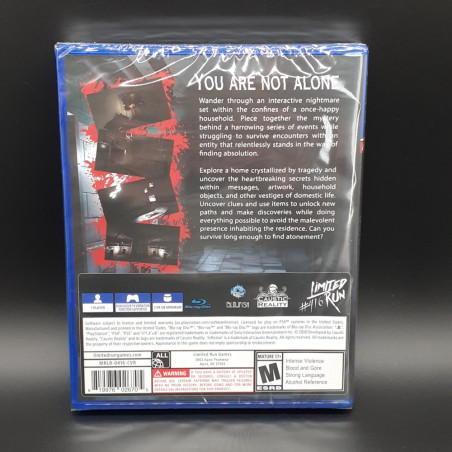 INFLICTION Extended Cut PS4 Limited Run °416 Game In EN-FR-ES-DE-JP NEUF/NEW PS5 Adventure, Horror, Adventure