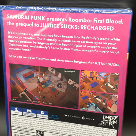 ROOMBO First Blood PS4 Limited Run °399 Game In EN-FR-ES-JP-KR Neuf/NewSealed Action