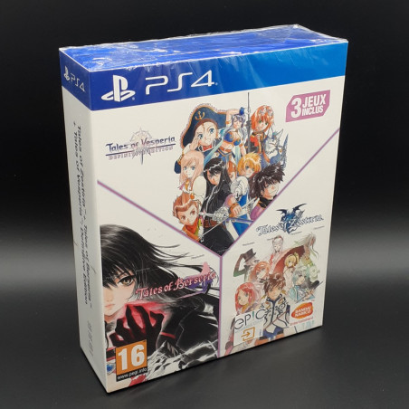 Tales Of Zestiria Berseria Vesperia Definitive Ed. PS4 Game inEN-FR-ES-DE-IT NEW Action RPG Bandai Namco