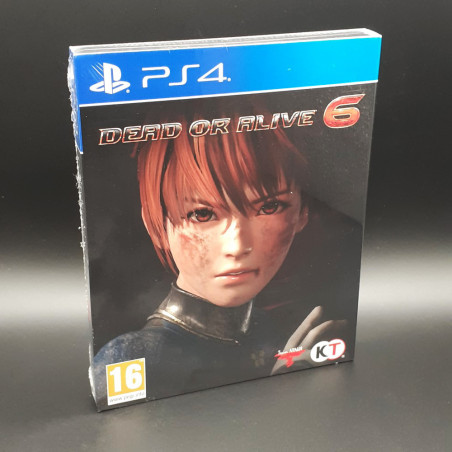 DEAD OR ALIVE DOA 6 Steelbook Ed. PS4 FR Ver. Neuf/New Sealed PS5 Playstation 4