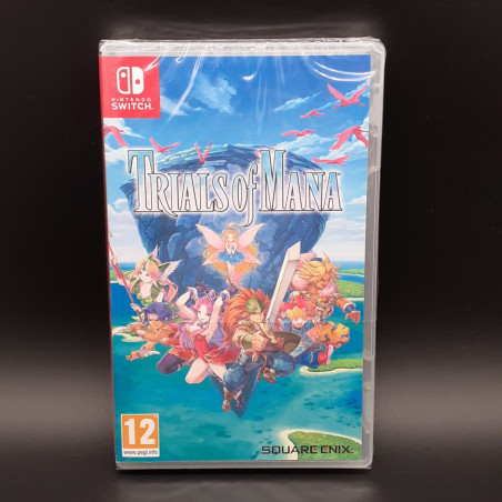 TRIALS Of MANA Nintendo Switch FR Game EN-FR-ES-DE-JP NEW Secret Seiken Densetsu Square Enix Action RPG