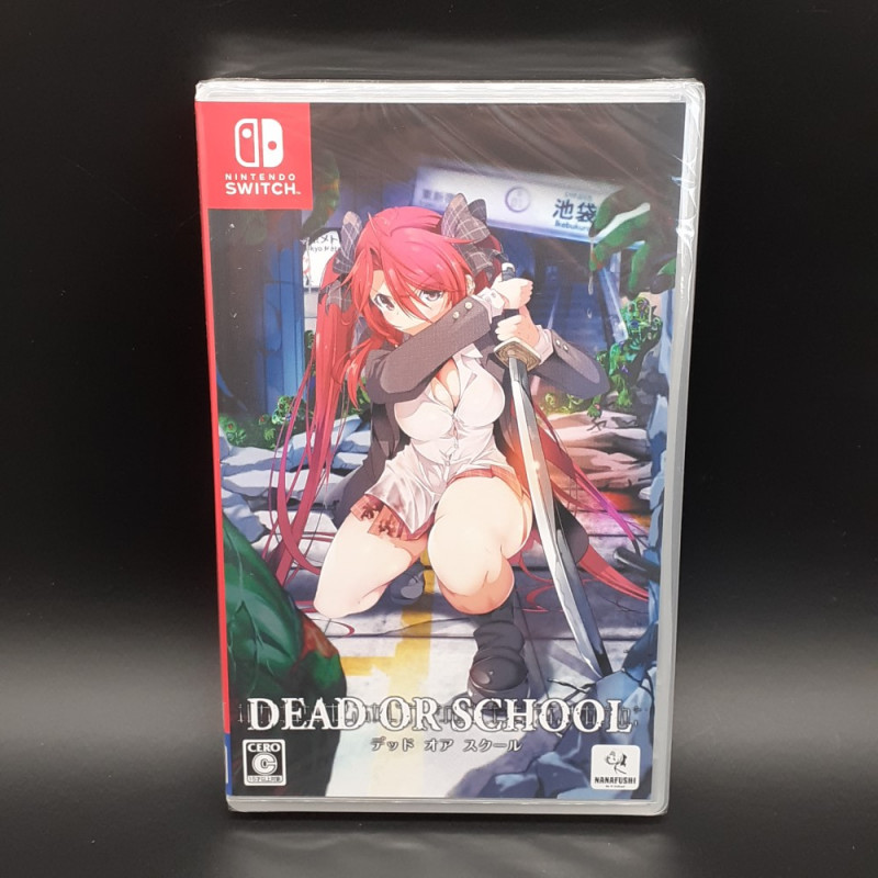 DEAD OR SCHOOL Nintendo Switch Japan Game In English Neuf/NewSealed Action Adventure