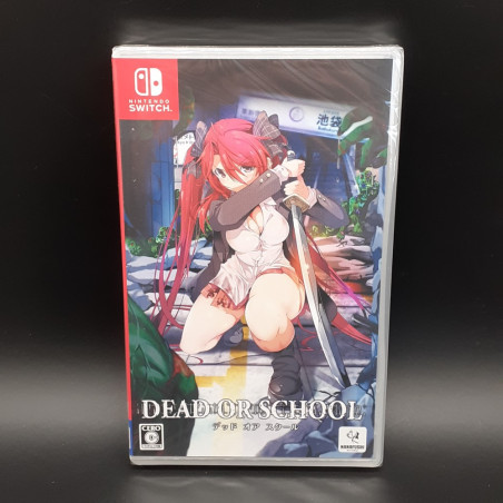 DEAD OR SCHOOL Nintendo Switch Japan Game In English Neuf/NewSealed Action Adventure