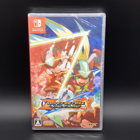 ROCKMAN Zero &ZX Megaman Double Hero Collection Switch JPN Game In EN-FR-ES..NEW