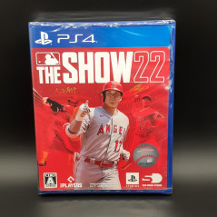 MLB THE SHOW 22 PS4 Japan Game in ENGLISH Neuf/New Sealed Baseball Major League