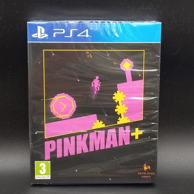 Pinkman + With Sleeve(999 Copies)Sony PS4 FR New/Sealed Red Art Games Platforme Aventure(DV-FC1)