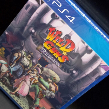 Wild Guns Reloaded 50(Card Postal)PS4 EN NewSealed STRICTLY LIMITED NATSUME Action Tir Arcade Sony