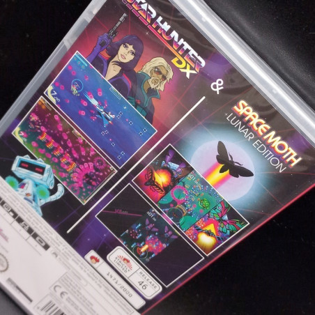 Space Hunter DX & Space Moth Lunar Edition 46(2000Copies)(Card Postal)SWITCH EU NewSealed STRICTLY LIMITED Shoot Them Up SHMUP