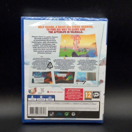 Die With Glory(999 copies) Sony PS4 New/Sealed FR Red Art Games Action platform(DV-FC1)