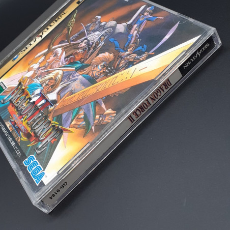 DRAGON FORCE II Sega Saturn Japan Game Simulation 2 RPG 1998