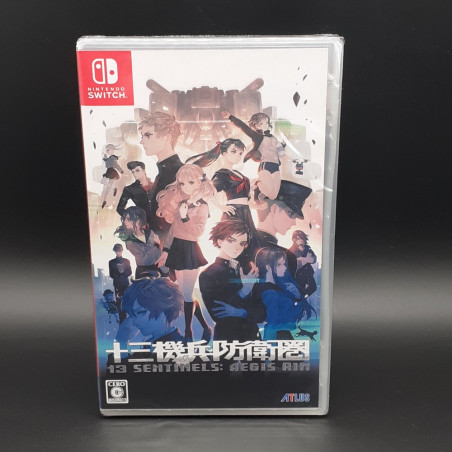 13 SENTINELS Aegis Rim Nintendo Switch Japan Game Neuf/NewSealed Atlus Adventure