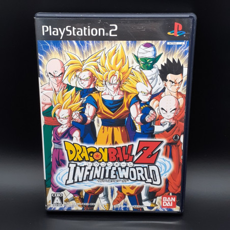 Dragon Ball Z Infinite World PS2 Japan Game Playstation 2 DBZ Dragonball Bandai 2008