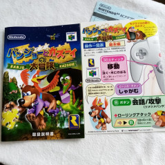 Banjo to Kazooie no Daibouken Nintendo 64 Japan Ver. 3D Platform Action Rare 1998 N64