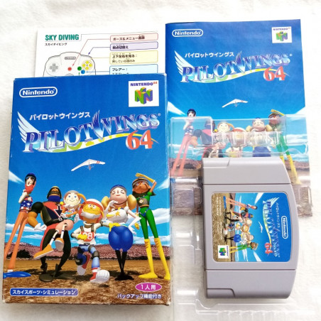 Pilotwings 64 Nintendo 64 Japan Ver. Sky Sports Simulation Nintendo 1996 N64