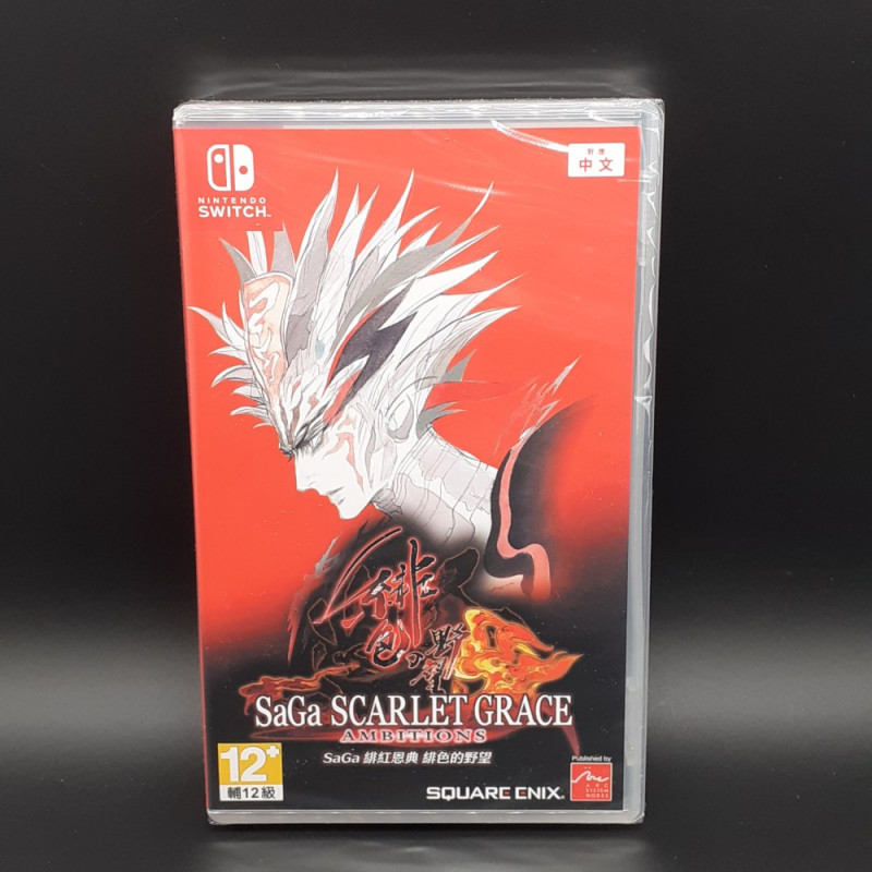 SaGa SCARLET GRACE Ambitions Nintendo Switch Asian Game in ENGLISH Neuf/NewSealed RPG Square Enix